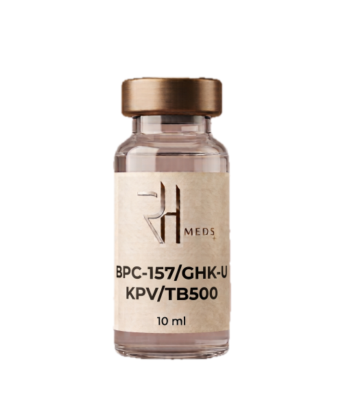 BPC-157:GHK-U:KPV:TB500